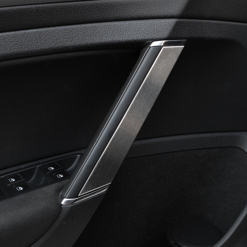 Stainless Steel Inner Door Armrest Handle Cover Trim Stiker Untuk Aksesoris Volkswagen VW Golf Gti7 7.5 MK7 MK7.5 2013-2019