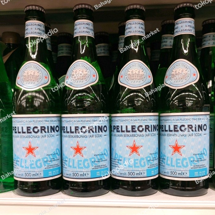 

SAN PELLEGRINO sparkling Mineral Water Berkarbonasi 500mili