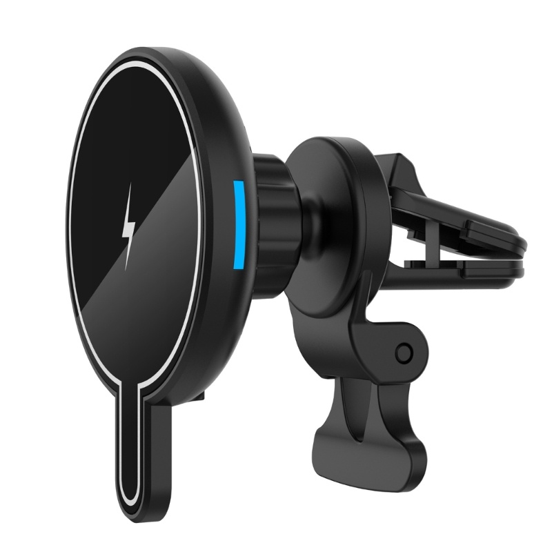 Zzz Portable Magnetic Wireless Car Charger Mount Dudukan Charger Mobil Untuk Ponsel ios