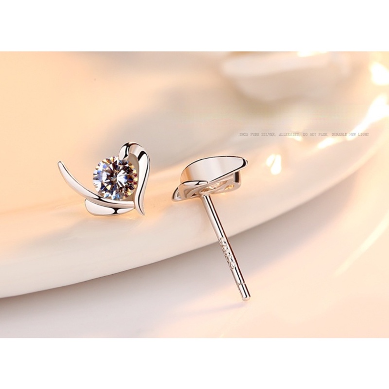 Goldkingdom Aksesoris Perhiasan Fashion Ready Stock Desain Kecil Studded Earrings Anting Pribadi