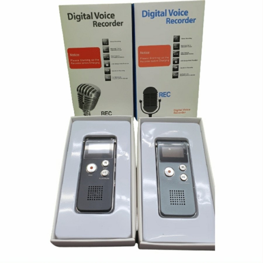 Digital Voice Recorder 8GB + MP3 Player - Perekam Suara Digital