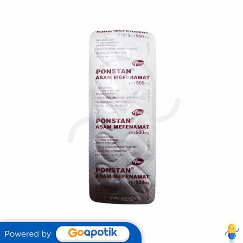 PONSTAN FCT 500 MG BLISTER 10 TABLET