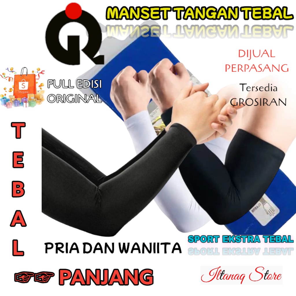 MANSET TANGAN SUPER PREMIUM/MANGSET TANGAN ORIGINAL/MANSET TANGAN KAOS