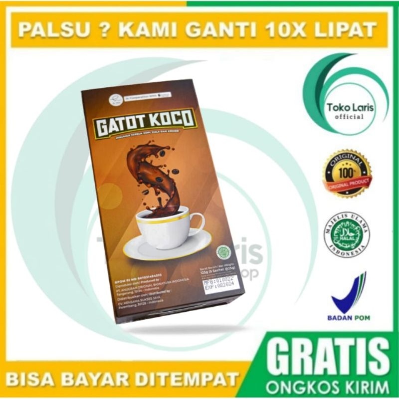 

(GHA)KOPI GATOT KOCO ASLI ORIGINAL BY DR RICHARD LEE COFFEE GATOTKOCO