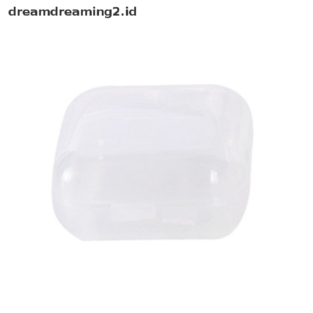 (hot) 10pcs Mini Storage Box Transparan Square Kotak Plastik Kosong Case Dengan Tutup Jewelry Packaging Storage Untuk Manik Kecil Perhiasan Korek Kuping Pil Atau Gadget Kerajinan Kecil Lainnya//