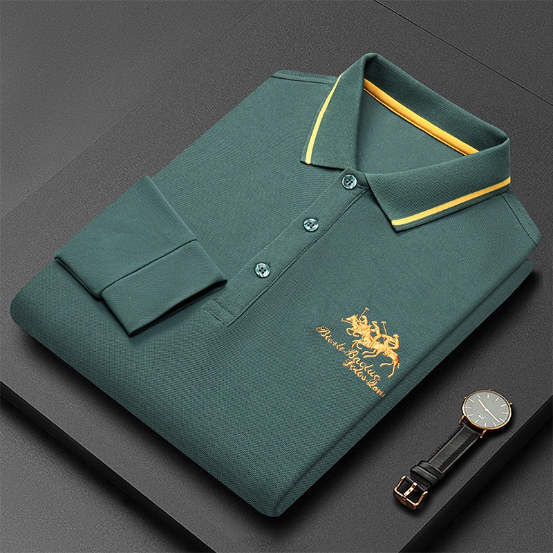 Kaos Polo Pria Kaus Polo  , Baju Kerah Polo Santai Mode , Kaus Olahraga   Muda  Setengah Baya, Kaus 