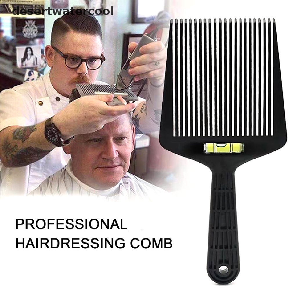 Deid Profesional Hair Trimming Flat Comb Pria Hairdressing Clipper Flattoper Comb Martijn