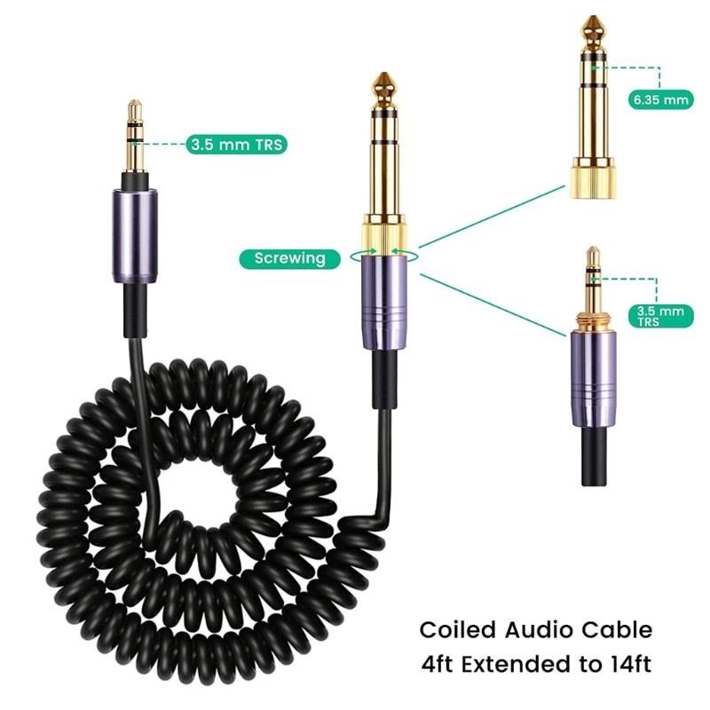 Zzz 150cm Unstretched Cord Spring Cable Coiled Line Untuk WH-1000XM3 XM2 XM4