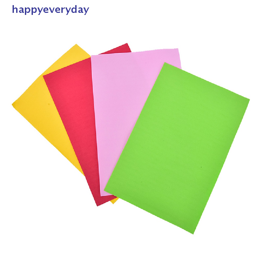 [happy] 10pcs/pack Busa EVA Lembaran Handmade Kertas Fun Kids Craft Gift 260x185x2mm [ID]