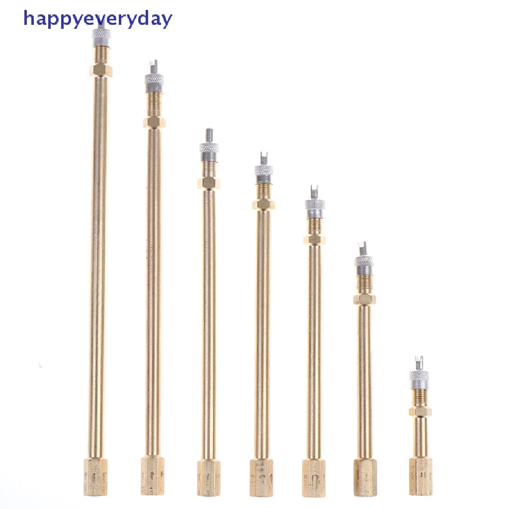 [happy] Tutup Klep Ban Roda Mobil Auto Truck Kuningan Tire Stem Extension Pole Extender [ID]