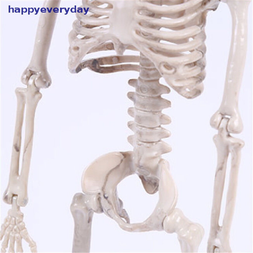 [happy] Posable Skeleton Halloween Decor Mengerikan Tulang Pria Merayap Dekorasi Pesta [ID]