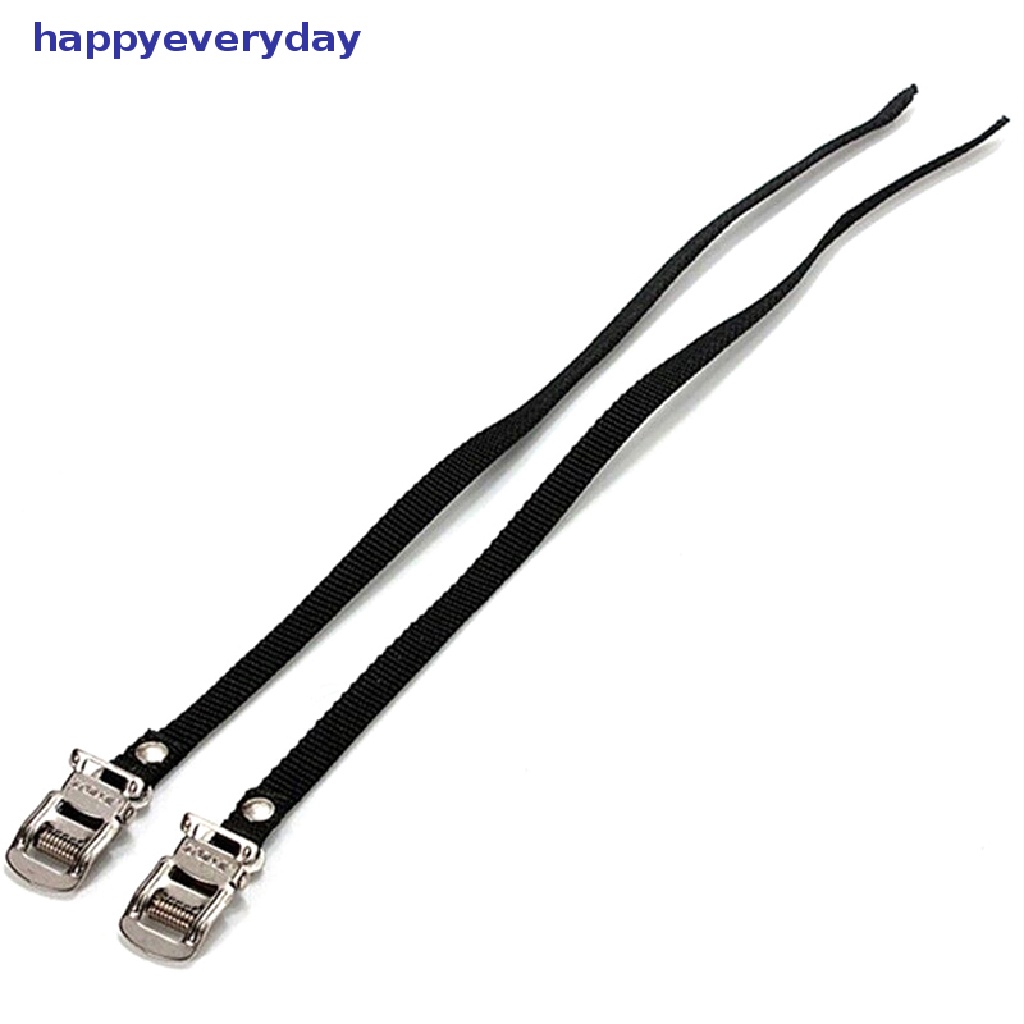 [happy] 1pc Strap Pedal Tali Kaki Sepeda Bike Strap, Toe Clip Strap, Hitam [ID]