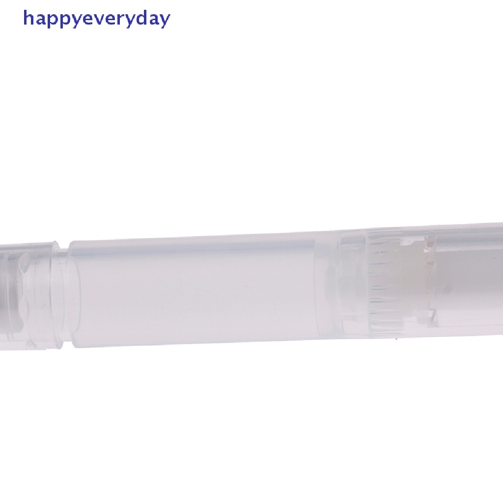 [happy] 5pcs 3ml Travel Pen Twist Kosong Dengan Kuas Wadah Kosmetik Minyak Kuku Lip Balm [ID]