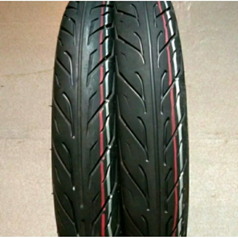 Sepasang ban ring 14 kecil ban unyu 50/100-14 dan 60/90-14 seken