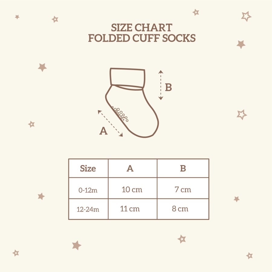 Little Palmerhaus - Folded Cuff Socks 5.0 (Kaos Kaki Bayi)