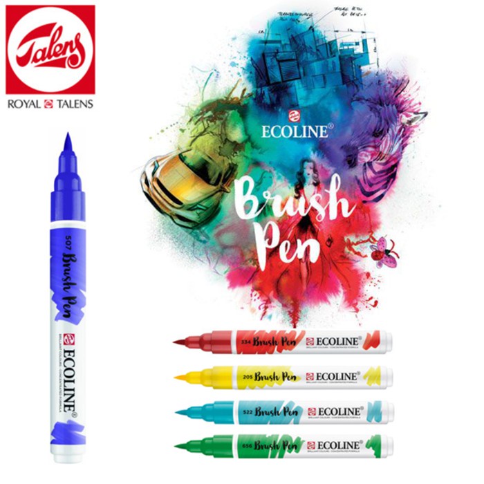 

Royal Talens Ecoline Brush Pen Part 1