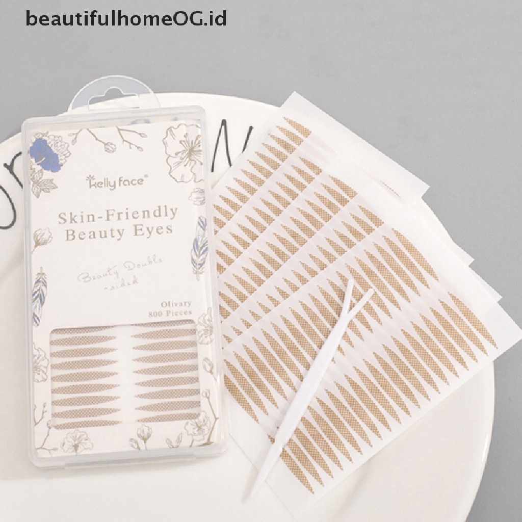 // Lebaran// 800pcs Pita Kelopak Mata Makeup Bening Renda Mesh Eyelid Stripe Eyelid Shadow Sticker **