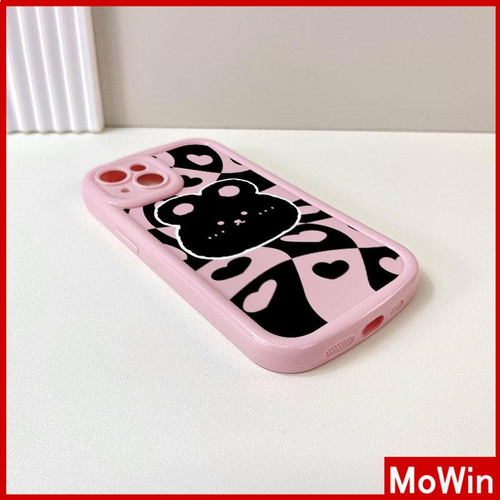 For iPhone 14 Pro Max iPhone Case Cream Pink TPU Soft Case Camera Cover Airbag Shockproof Cute Cartoon Rabbit Compatible For iPhone 13 Pro max 12 Pro Max 11 Pro Max xr xs max 7Plus