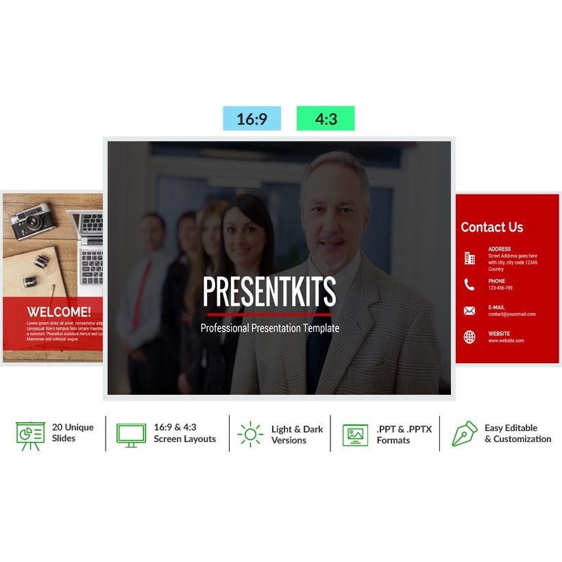 PresetKit - PowerPoint Template