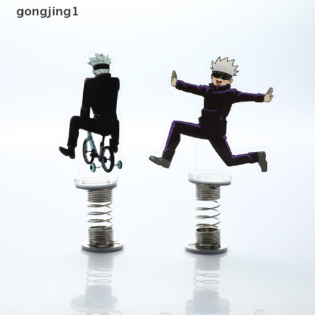 Ggg Anime Jujutsu Kaisen Gojou Shake Action Figure Model Berdiri Piring Meja Decor ID