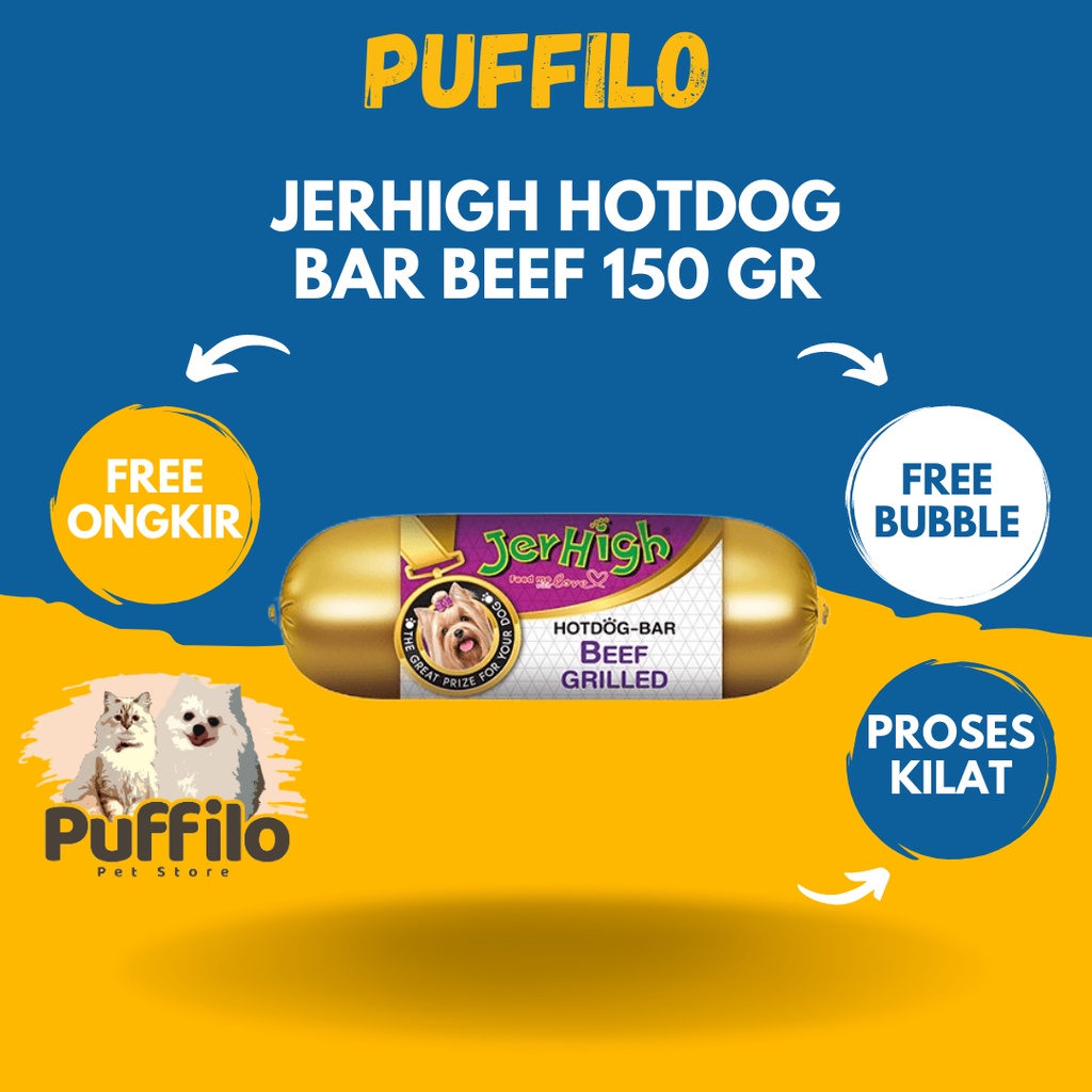 JERHIGH HOTDOG BAR 150GR