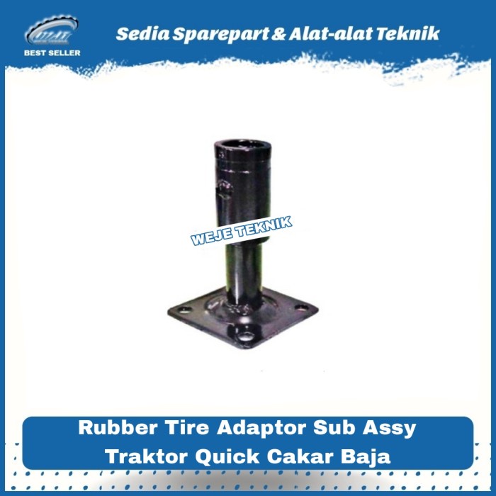 As Roda Besi Roda Karet Rubber Tire Traktor Mini Quick Cakar Baja Asli