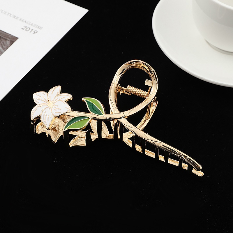 [AYBX] Jumbai Bunga Hiasan Kepala Hairclaw Hiu Hair Pin Sharkclip Hair Clip Cakar