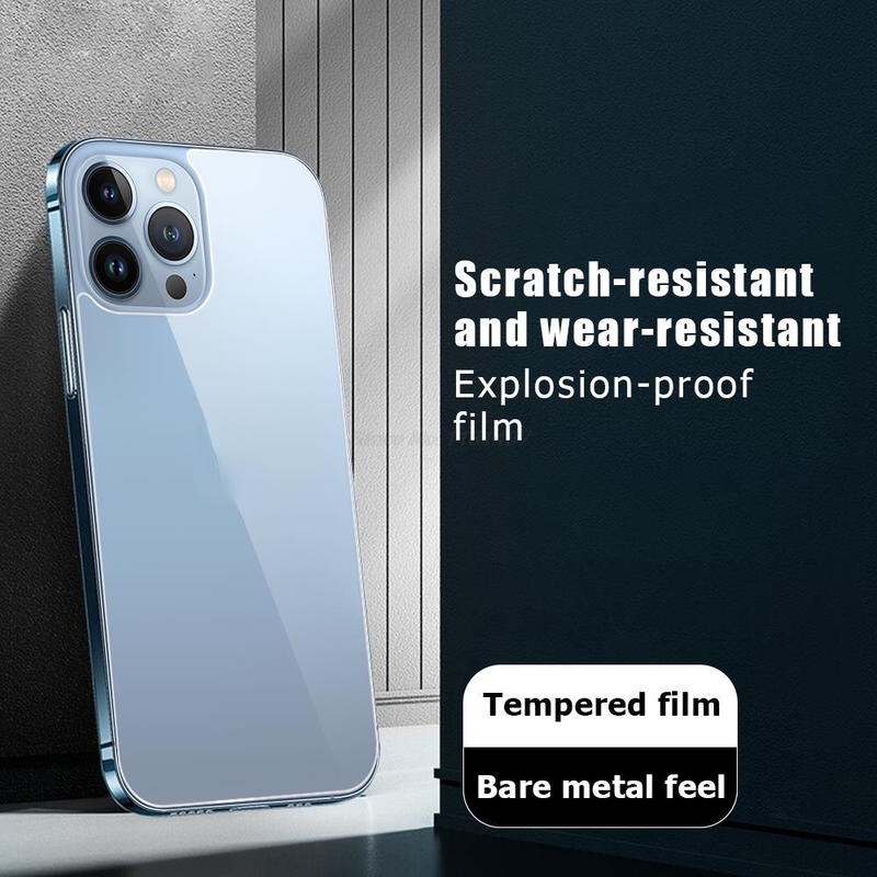 Back Glass For iPhone 14 13 12 11 Pro MAX Plus Mini Pelindung Layar Belakang Film For iPhone 14Plus 13Mini 12Mini Front Tempered Glass