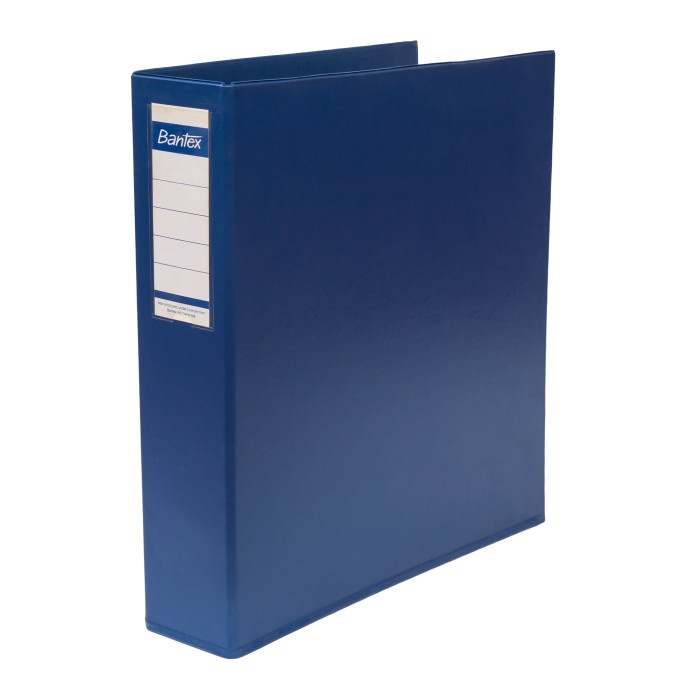 

Bantex Ring Binder 3 Ring 65mm A4 Blue