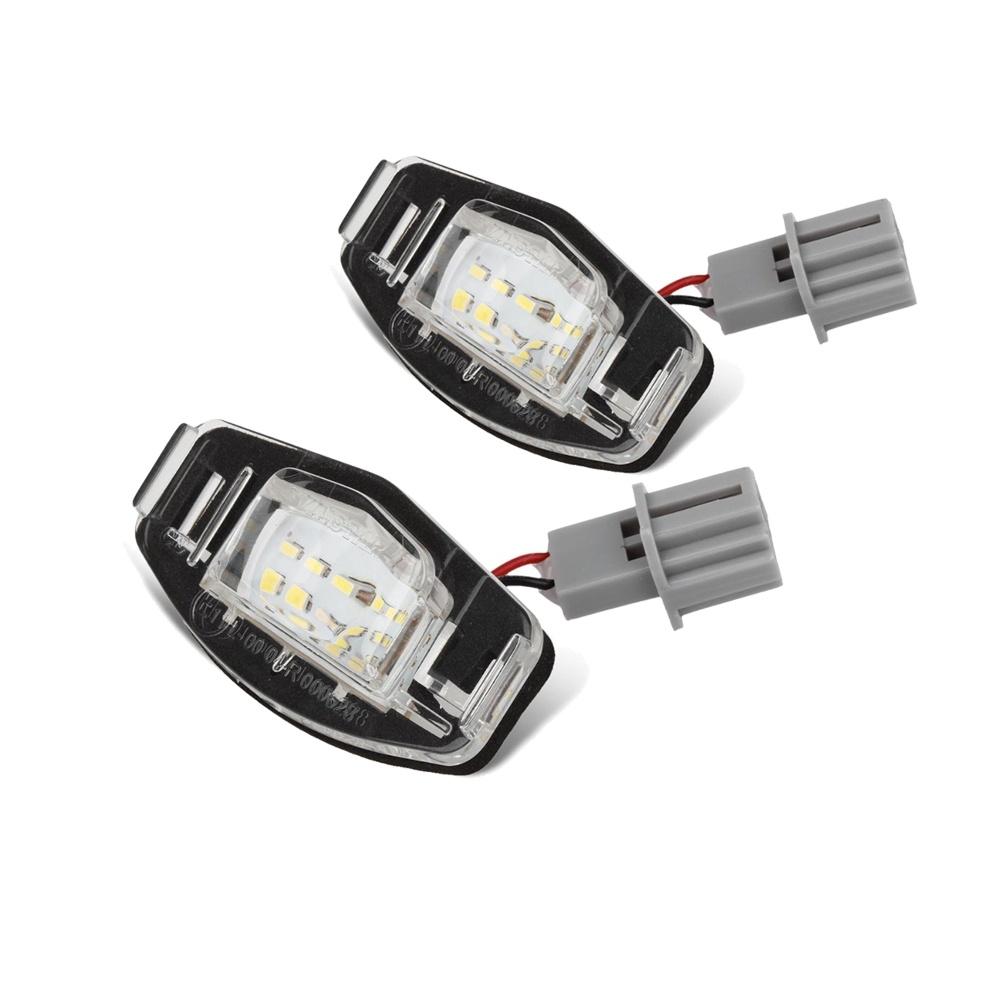 2pcs Led Plat Lampu Mobil styling Led Tail light Putih Lampu Led Untuk Honda Civic Accord Untuk Acura MDX RL TL TSX RDX ILX