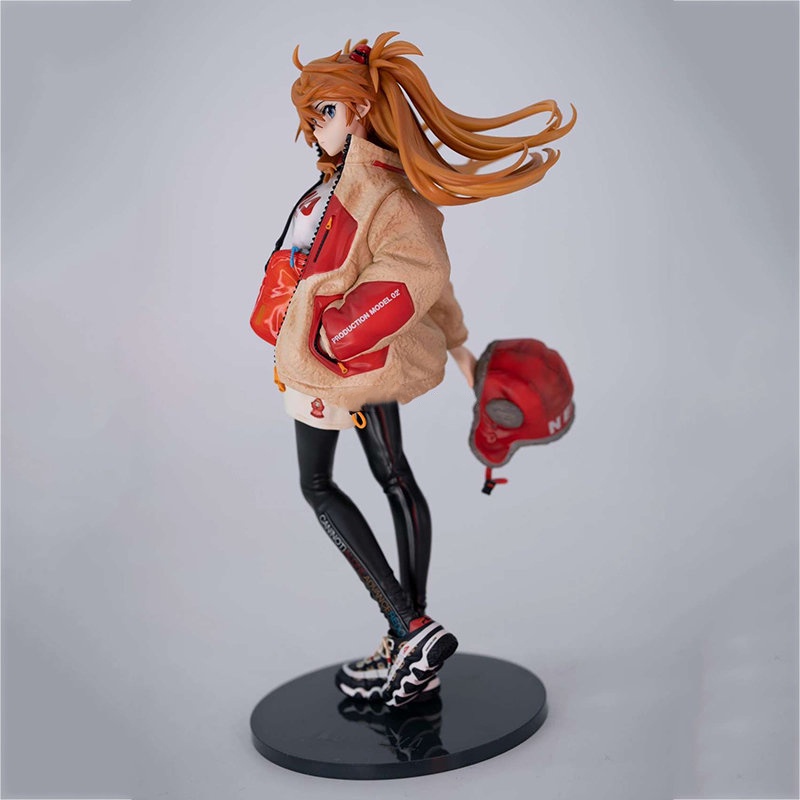 Anime Jepang Evangelion Asuka Langley Shikinami Ver. Radio EVA Part.2 Model Action Figure Dengan Boxed