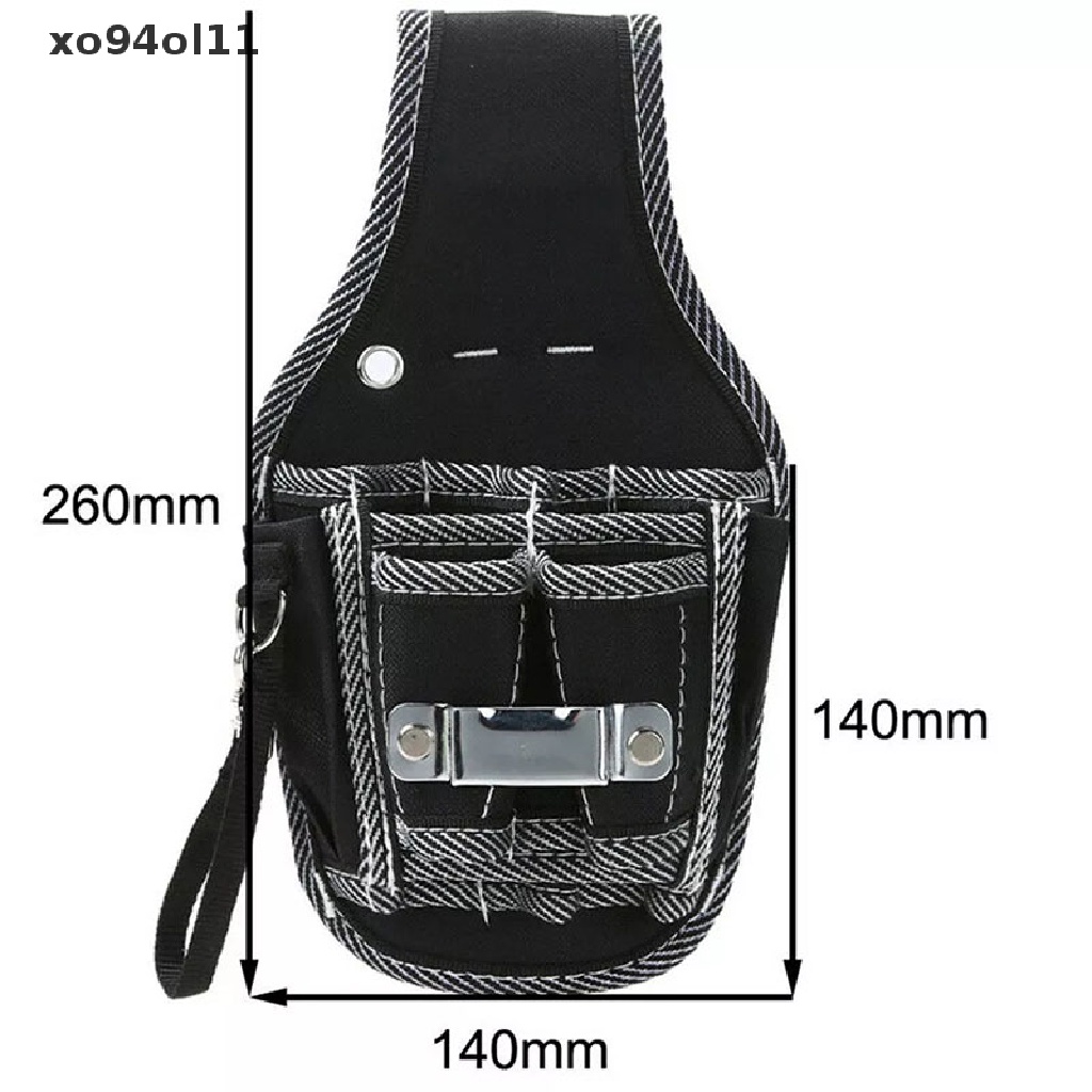 Xo Electrician Waist Pocket Tool Belt Kantong Tas Obeng Kit Holder Case Cal  Ol