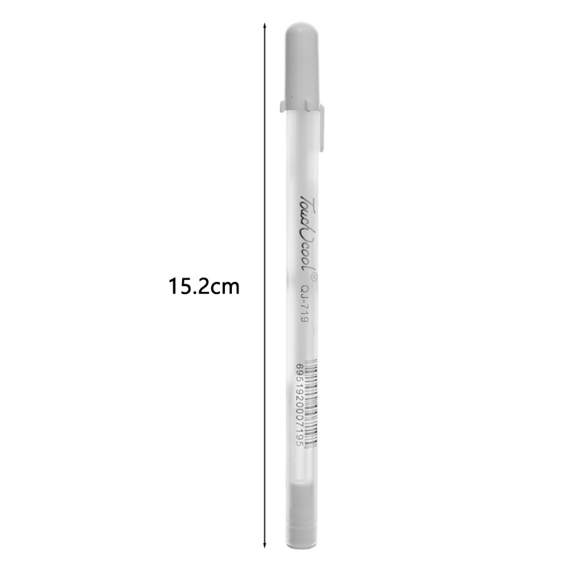 Baru Ditingkatkan Putih Bening Halus Tahan Air Seni Komik Highlight Pen Matte Hand-painted 0.8 mm Peluru Kait Pena Alat Tulis Set Perlengkapan Desain Seni