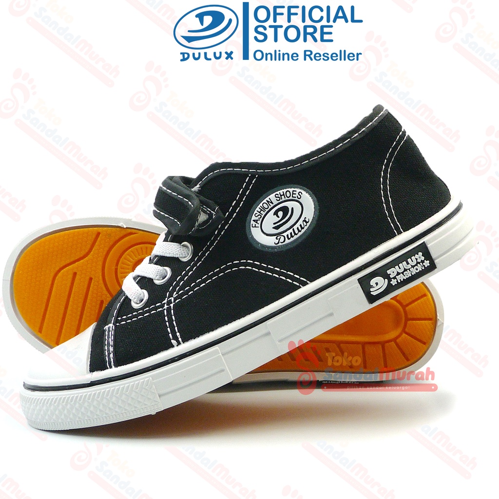 Toko Sendal Murah - Sepatu Sekolah Uk 30-34 / Sepatu Anak Warna Hitam putih / Sepatu Sekolah Model Tali Prepet / Sepatu Laki Laki Perempuan [Toko Sendal Murah BX 1077 C]