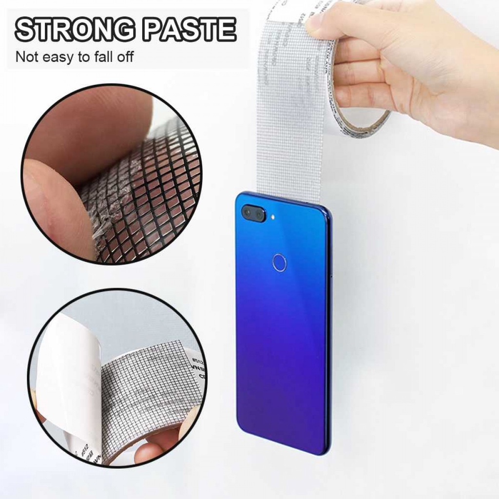 Lakban Kawat Nyamuk Dengan Perekat Tambalan Jendela Window Repair Tape
