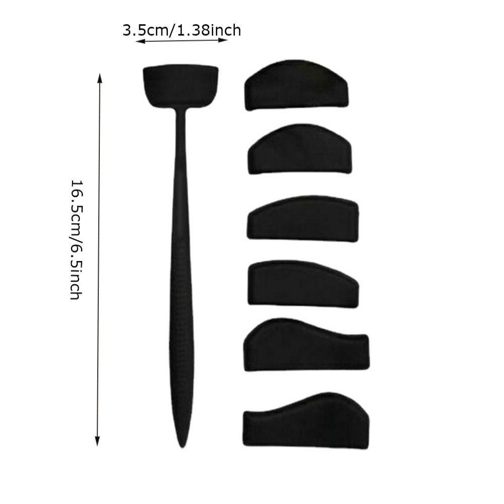 R-FLOWER Eye Shadow Powder Aplicator New 6in1 Crease Line Kits Lazy Set Makeup Mata