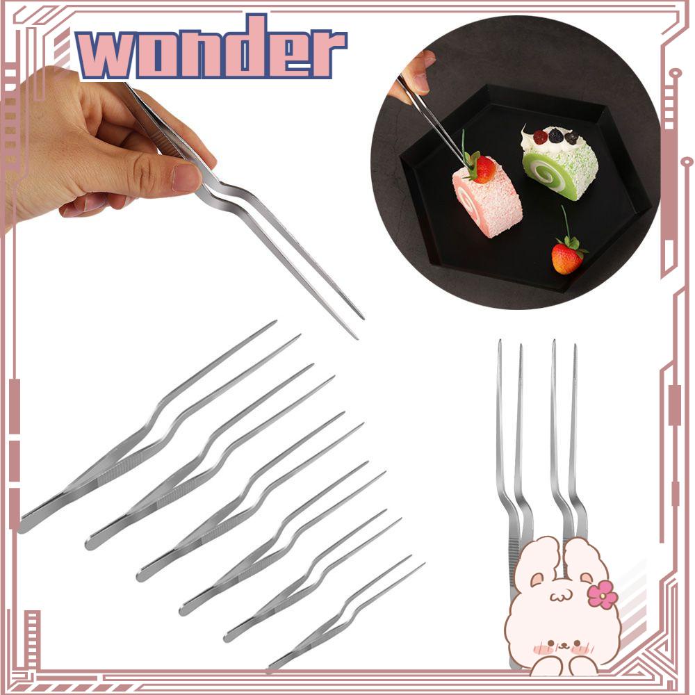 Wonder Food Tweezer Plating Chef Serving Presentation Klip BBQ Penjepit Makanan