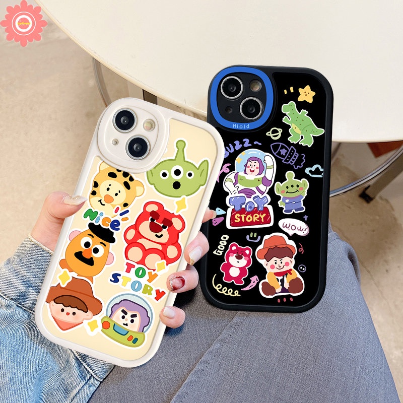 Toy Story Case Lucu Oppo A17 A96 A57 A15 A17K A58 A7 A55 A1K A16K A95 A16 A54 A5 A9 A5s A74 A78 A12 Reno 5F 8T 7 8 5Z 5 7Z A3S A77s A16E A31 A76 A16s Kartun Manyo Sarung Soft Cover