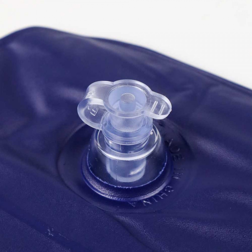 Bantal Angin Tiup Travel Portable Inflatable PVC Neck Pillow High Rest
