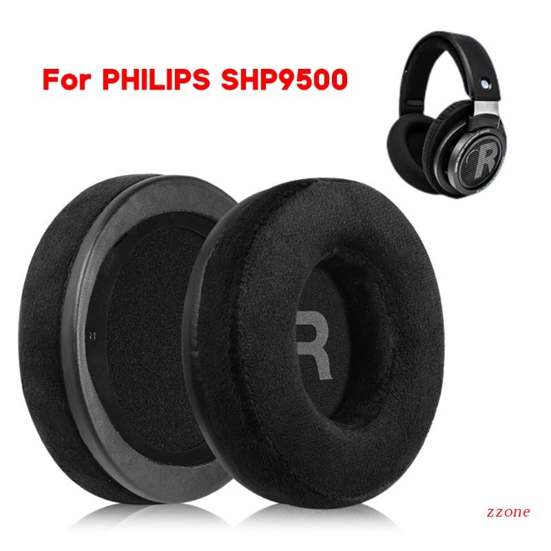 Zzz Bantalan Telinga Nyaman Earphone Earpads Untuk Headset SHP9500 Peredam Kebisingan