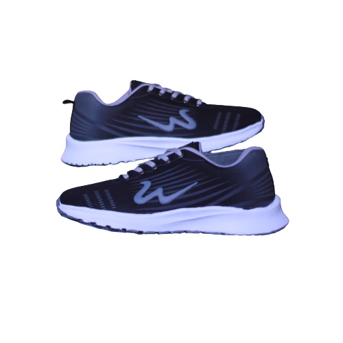 SEPATU WORKING U-06 HITAM ABU SEPATU PRIA KASUAL FASHION KEKINIAN JK104