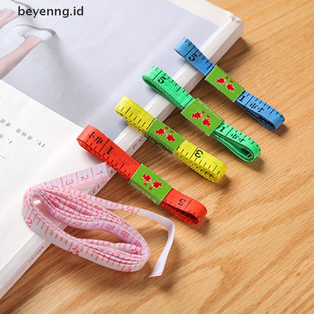 Beyen 1.5m Penggaris Pengukur Badan Jahit Tailor Tape Measure Mini Soft Flat Ruler ID