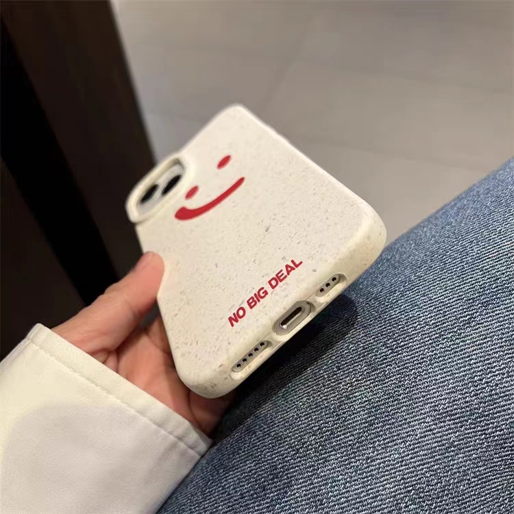 IPHONE Casing Ponsel Iphone11 ins Bahan Ramah Lingkungan Perlindungan Kamera Cocok Untuk Iphone14 13 12 14Plus Pro MAX 7 8Plus X XR XS MAX SE 12mini 13mini Model Empat Sudut Shockproof