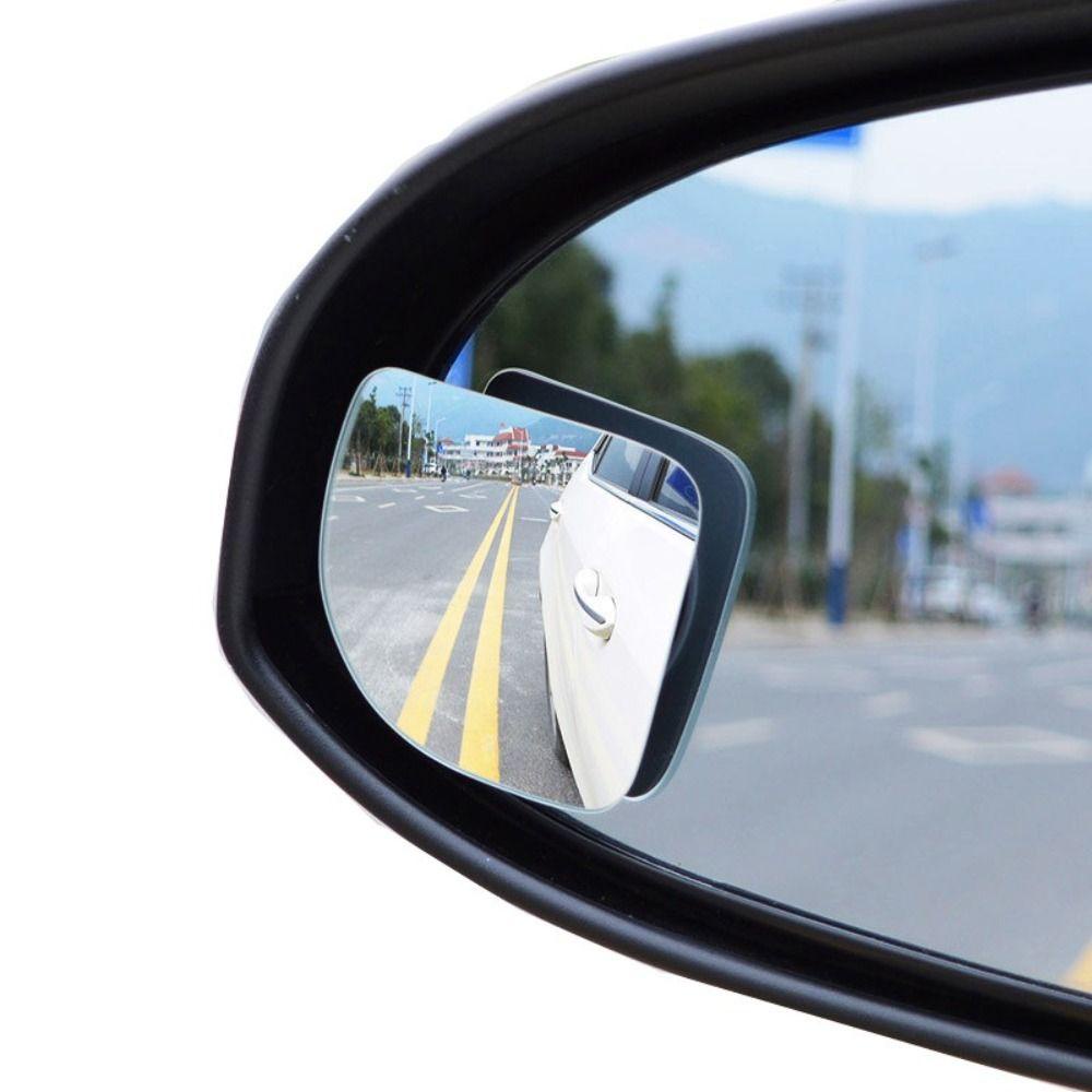 POPULAR Blind Spot Mirror Profesional Parkir Spion Spion Samping Mobil 360derajat