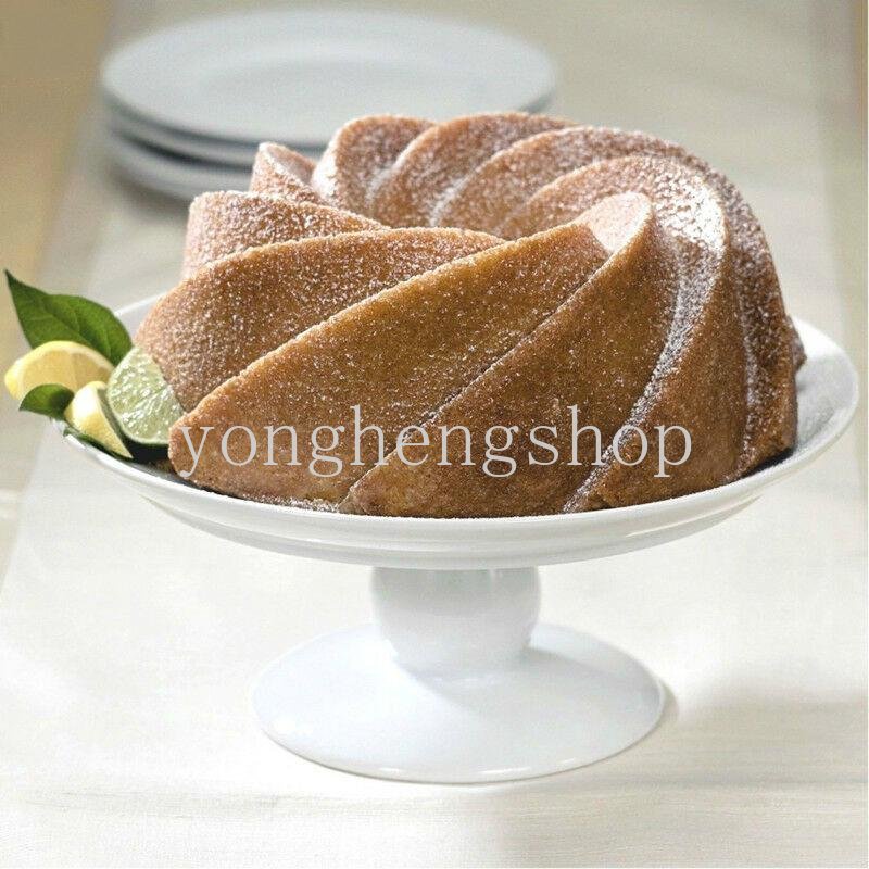 3d Bulat Spiral Berbentuk Silikon Cetakan Kue Reusable Bakeware Cetakan Nonstick Cake Pan DIY Roti Mousse Pie Bakery Baking Tools