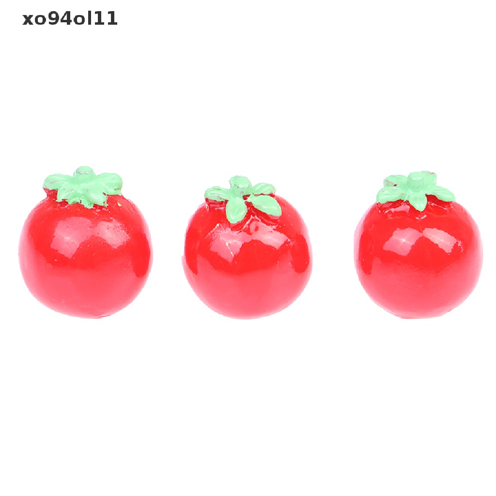 Xo 1:12rumah Boneka Miniatur Buah Pisang Tomat Berpura Main Aksesoris Makanan Mainan OL