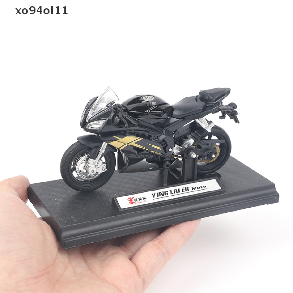 Xo 1Pc 1: 64mini Dekorasi Sepeda Motor Lokomotif Simulasi Alloy Model OL