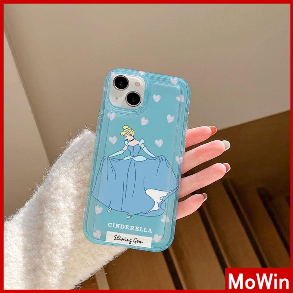 For iPhone 14 Pro Max iPhone Case Clear Case TPU Soft Case Airbag Shockproof Protection Camera Cute Princess Compatible with iPhone 13 Pro Max iPhone 12 Pro Max 11 7Plus 6Plus XR