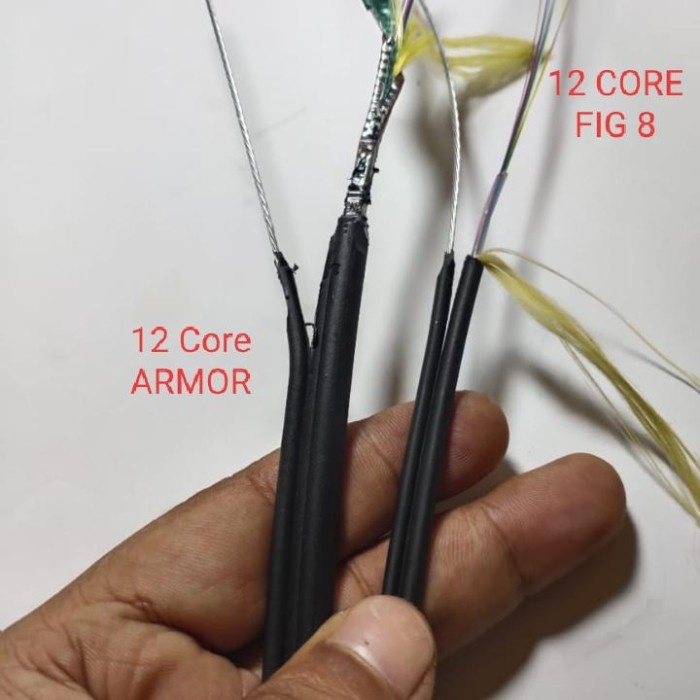 kabel Fiber optic 12 core Fig8 / dropcable 12 core