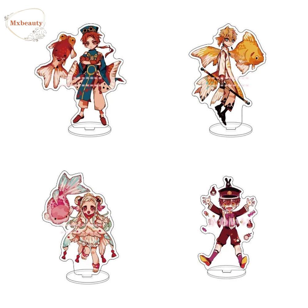 Mxbeauty Toilet-Bound Hanako-Kun Collection Hadiah Anak Desk Decor Akrilik Stand Karakter Manga Kartun Akrilik Display Stand